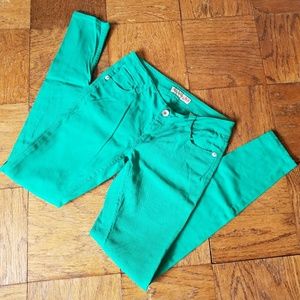 Paris Blues | Green skinny jeans